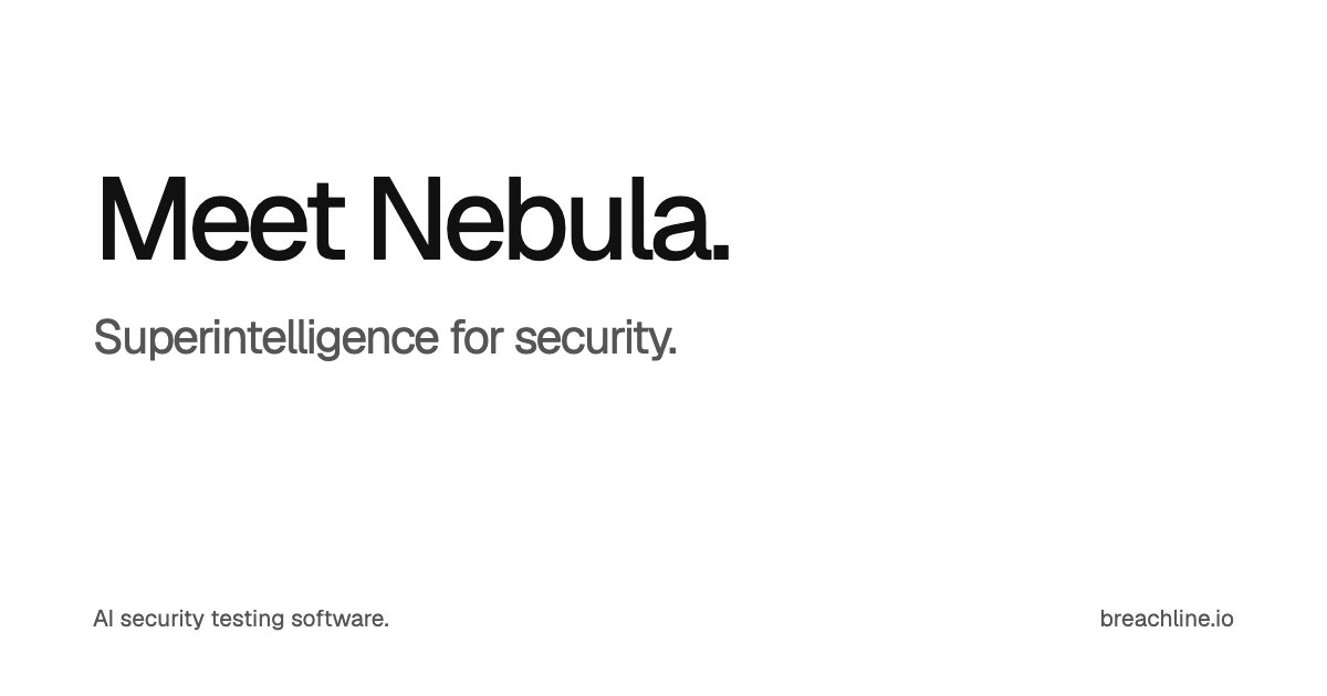Meet Nebula: Your Autonomous AI Security System